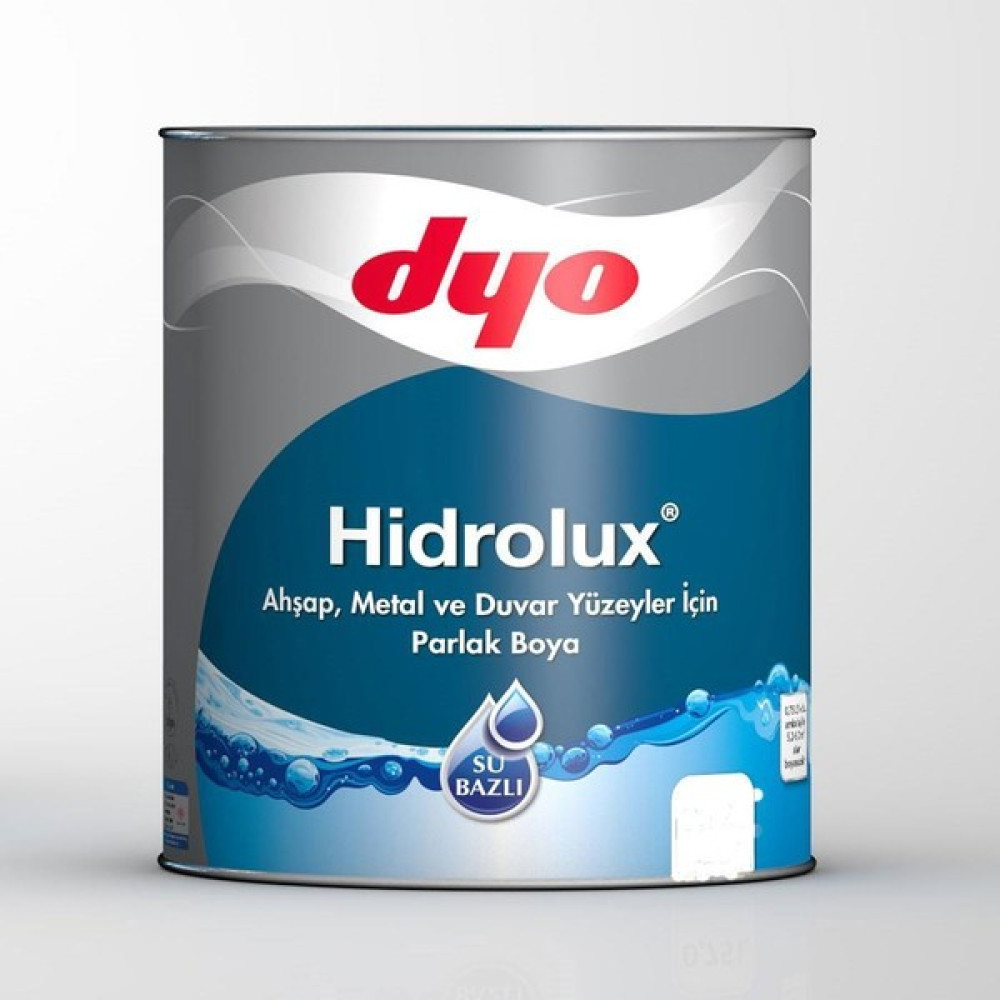 Dyo Hidrolüx 7,5 Litre Beyaz Su Bazlı Ahşap Metal Boyası - 7,5 lt İç Cephe Duvar Boyası Fiyatı