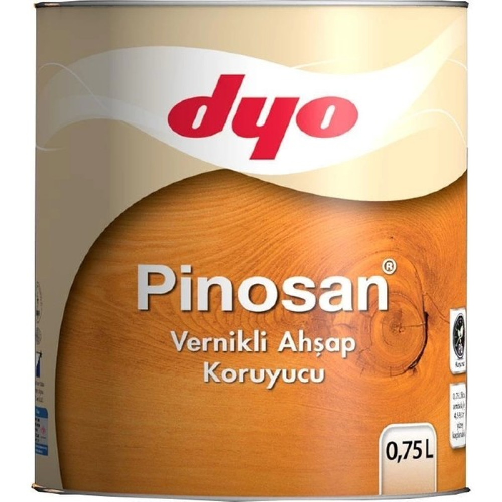 Dyo Pinosan Vernikli Ahşap Kor. 0,75 Lt Klasik Ceviz Oto Boyaları Fiyatı