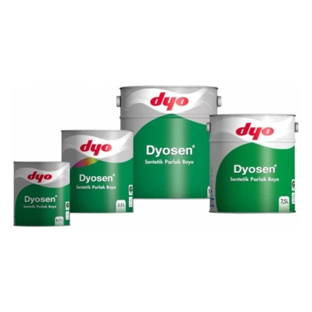 Dyosen Sentetik Parlak Boya - 2,5 LT - Krom Sarı Oto Boyaları Fiyatı