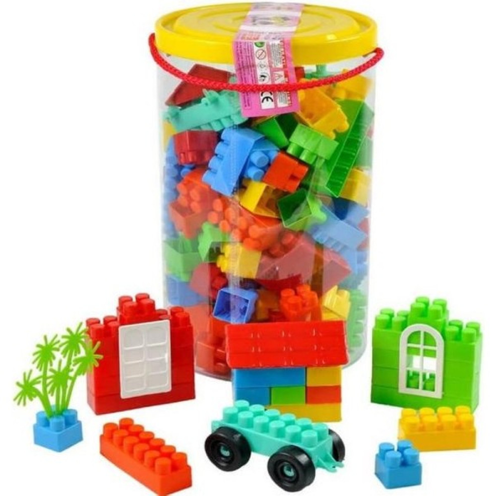Dzc Kuzenler Avm 34 Parça Eğitici LEGO Zeka Blokları Silindir Kutulu Legolar ( Yapım Oyuncakları ) Fiyatı