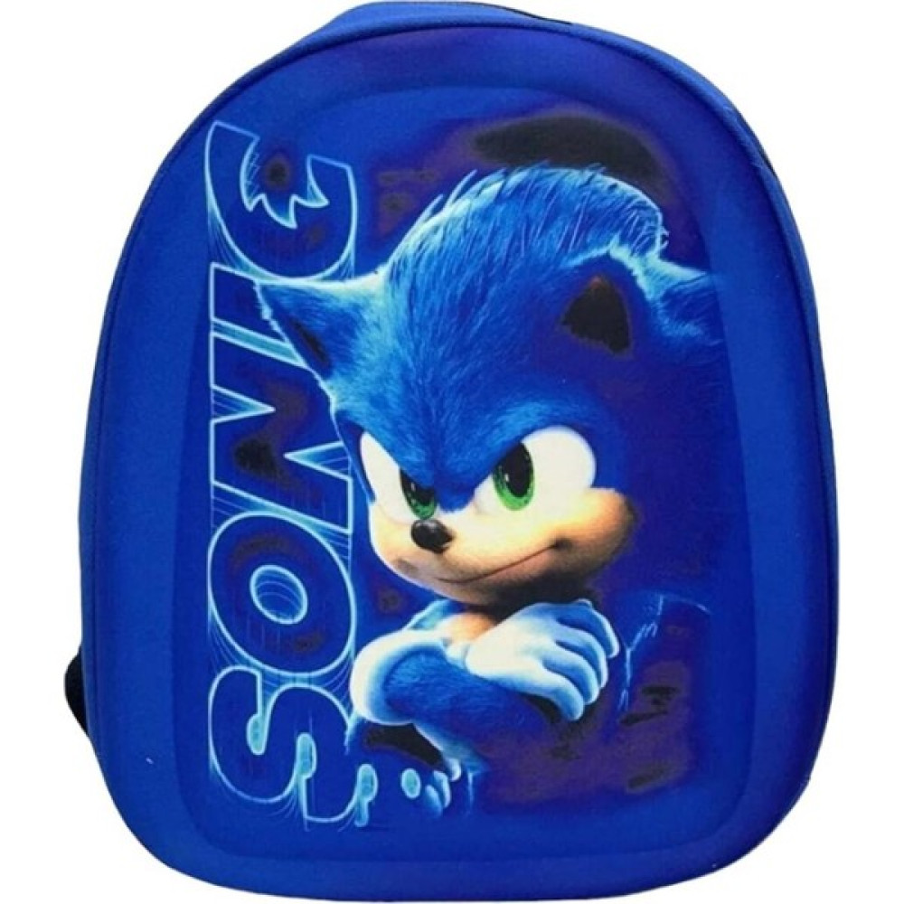 Dzc Kuzenler Avm Kreş & Anaokulu Çocuk Sırt Çantası Kirpi Sonic Karakter 3-6 Yaş 5d Kabartmalı Kumaş Okul Çantası 30CM - Mavi - sırt çanta - 32*26*12 Okul & Evrak Çantaları Fiyatı