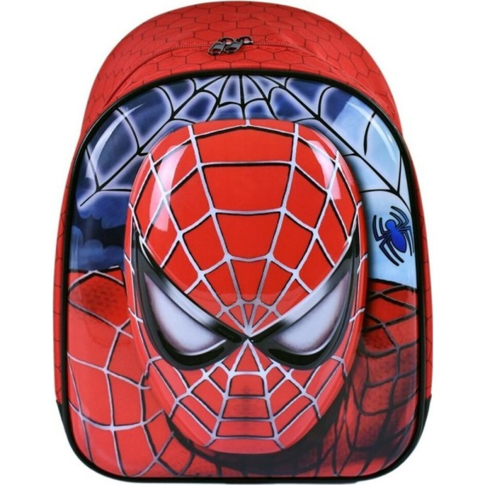 Dzc Kuzenler Avm Kreş & Anaokulu Çocuk Sırt Çantası Örümcek Spderman Karakter 3-6 Yaş 5d Kabartmalı Kumaş Okul Çantası 30CM - Kırmızı - sırt çanta Okul & Evrak Çantaları Fiyatı