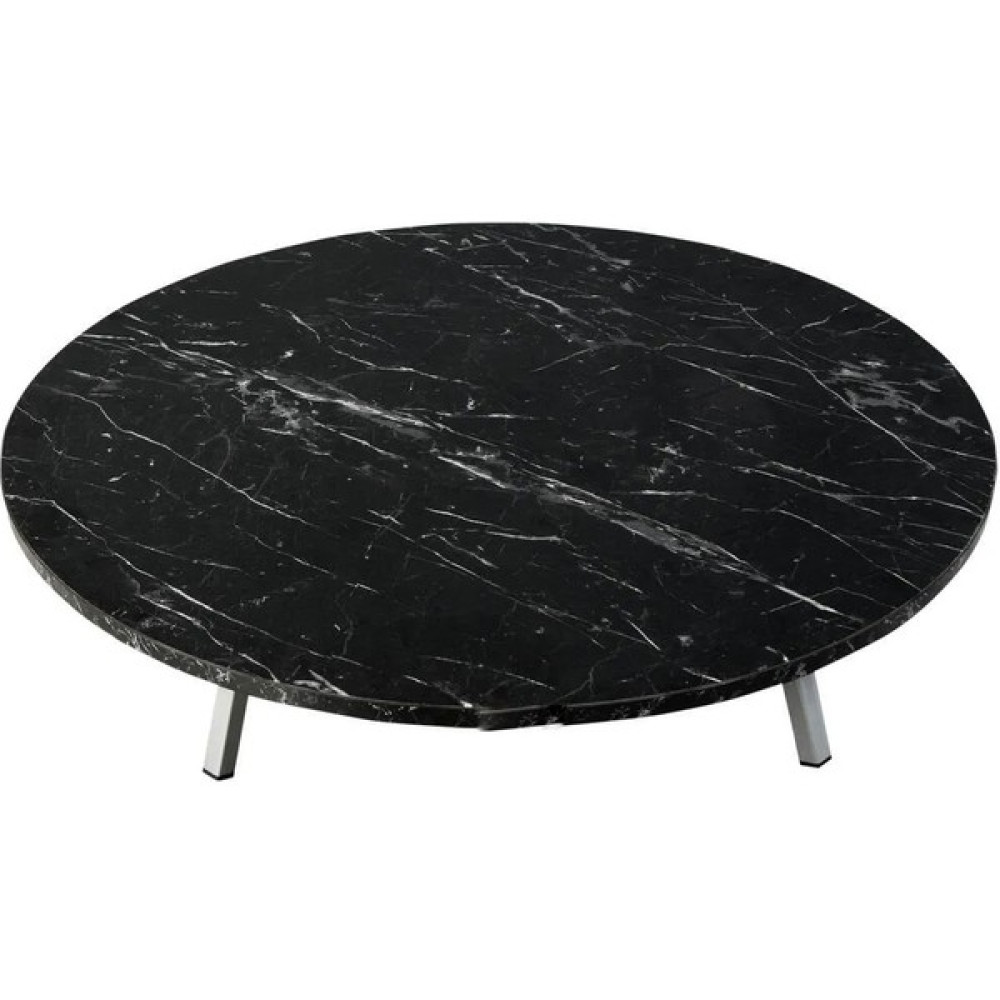 Dzgn Home Katlanabilir Metal Ayaklı Ahşap Yer Sofrası Tepsi Sini Siyah Mermer - Mermer - Siyah - 90 CM Yemek & Mutfak Masası Fiyatı
