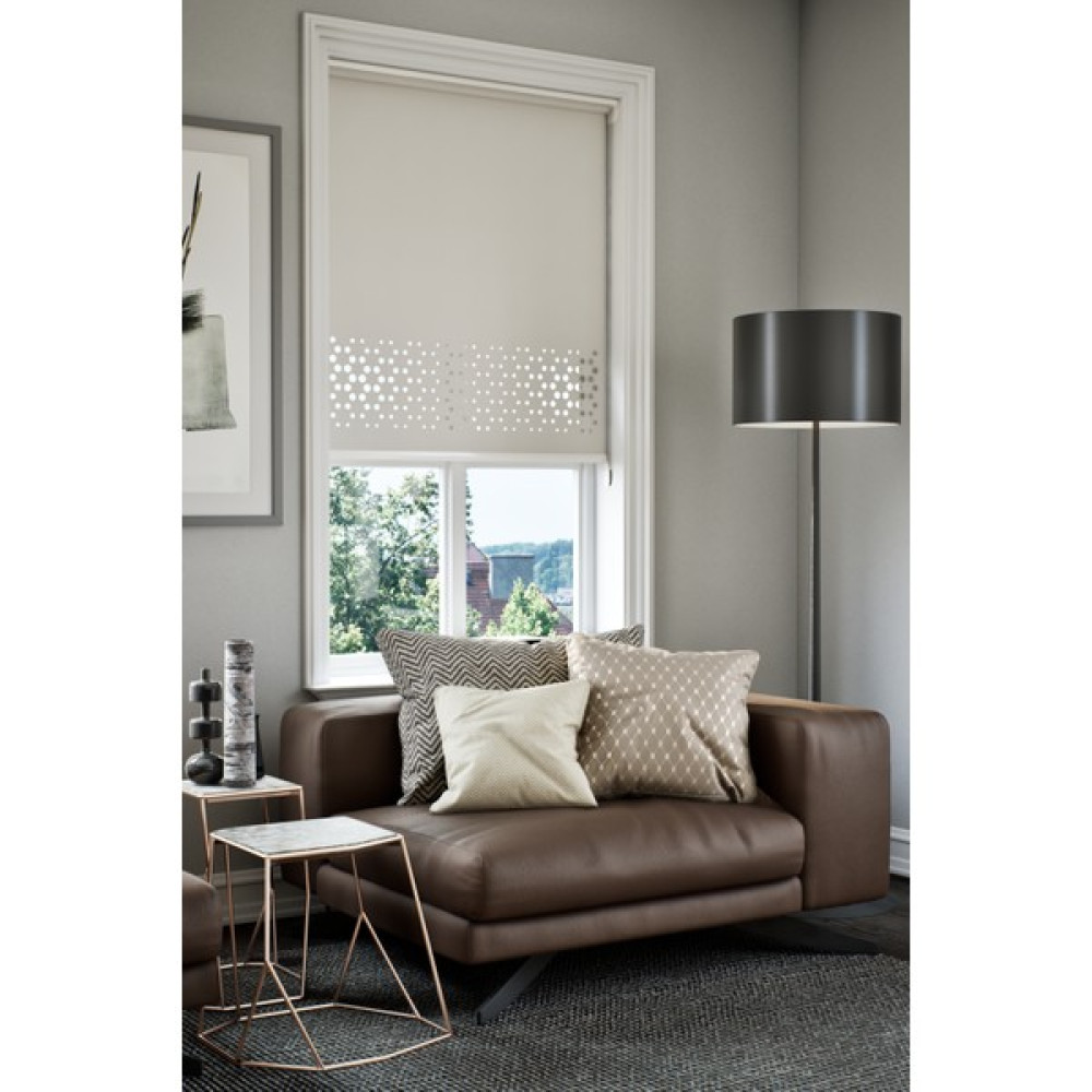 e-bizz store Perdebiz Lazer Kesim Mat Stor Perde Beyaz EB-3001 - 50 x 200 cm Stor Perde Fiyatı