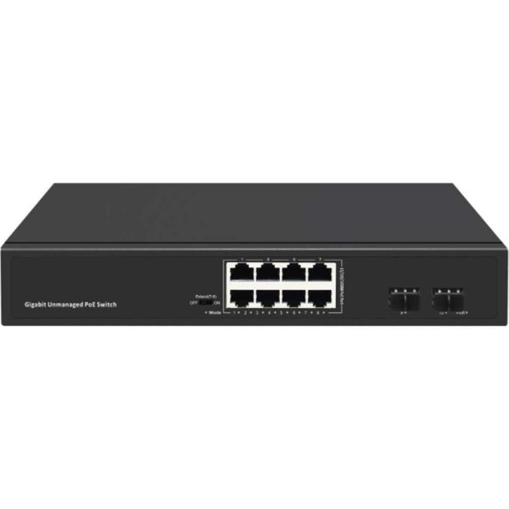 E-Center 8 Port 10/100/1000 +2 Sfp Uplink POE(120W) Hub & Switch Fiyatı