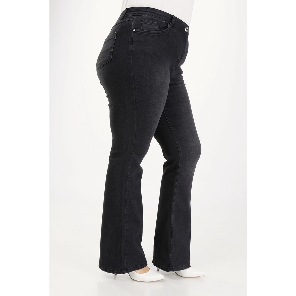 E Collection Ispanyol Paça Likralı Büyük Beden Jeans Pantolon Giyim & İç Giyim Fiyatı
