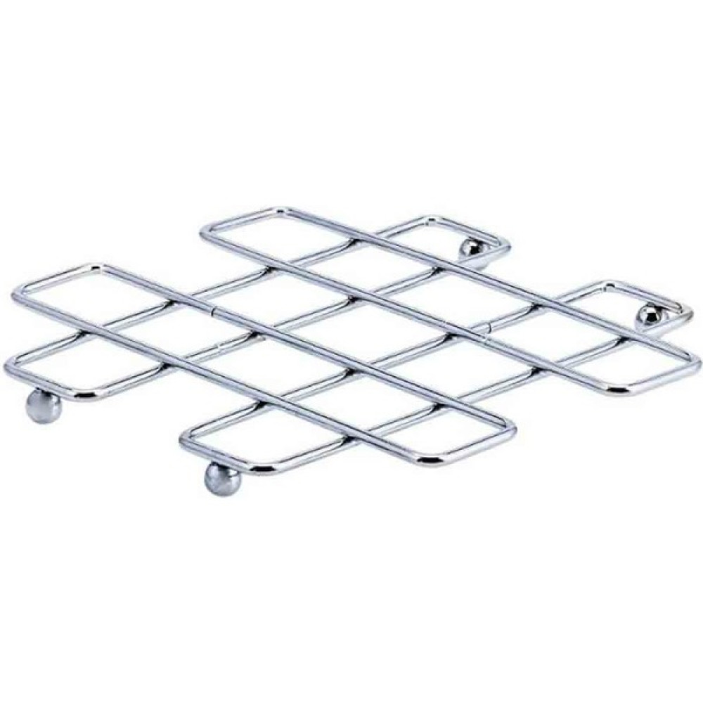 E-Decor Metal Nihale Krom Kaplama Tezgah Üstü Nihale Kare Metal Altlık Çaydanlık Tencere Altılığı Mutfak Gereçleri Fiyatı
