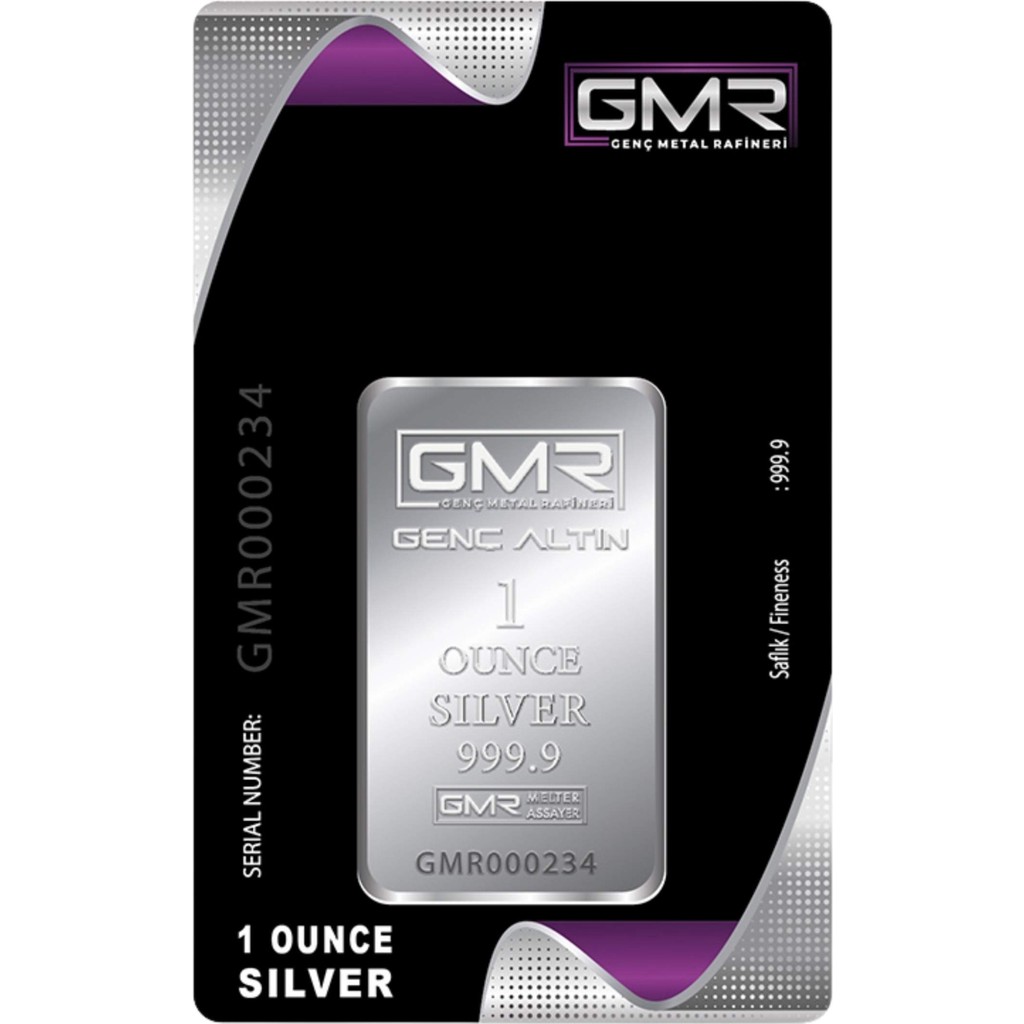 E-Gümüş 1 ONS (31.10 gr) Külçe Gümüş - 31,10 gr Diğer Fiyatı