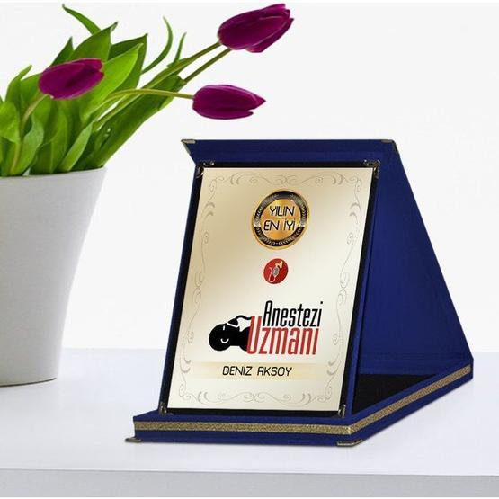 E-Hediyeci Yılın En İyi Anestezi Uzmanı Lacivert Plaket Ödülü