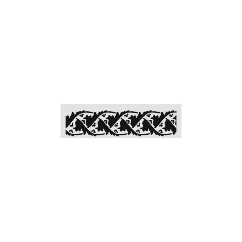 E Hobici Border Desen Stencil Şablon 8X25 BR-036 - Siyah Akrilik Boya Fiyatı
