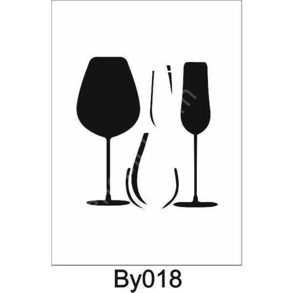 E Hobici Boyutlu Desen Stencil Şablon 20 x 20 cm BY-018 Yardımcı Malzeme Fiyatı