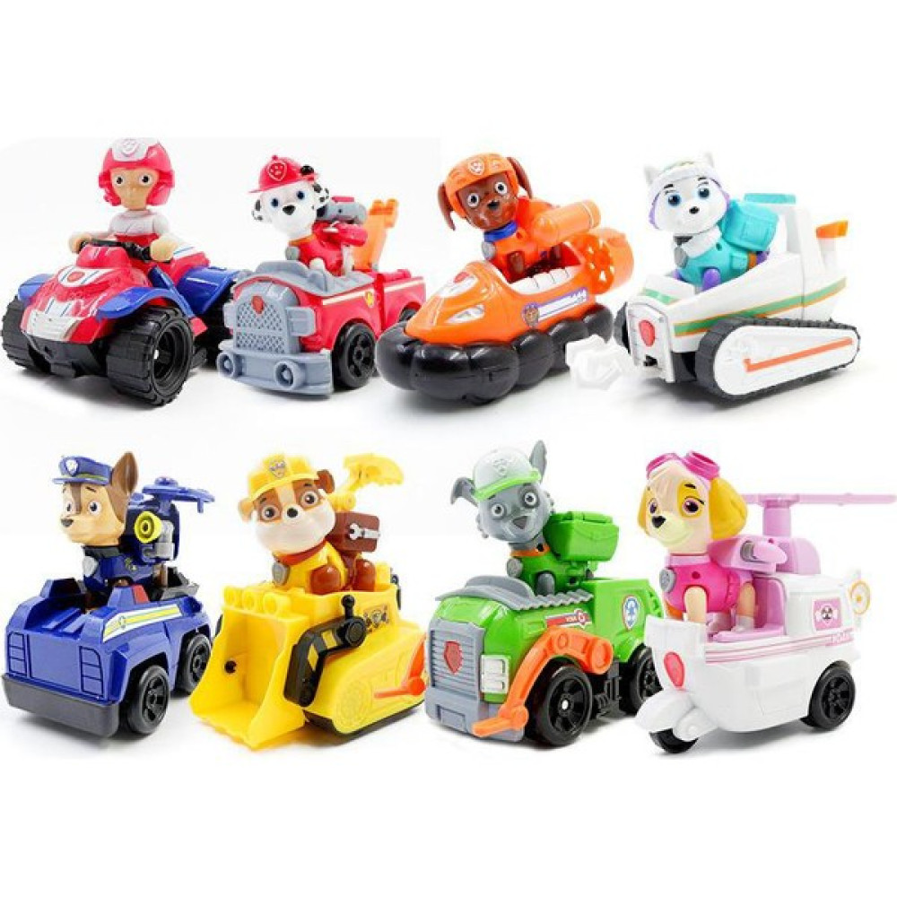 E-kids Paw Patrol Oyuncak Görev Araçları 9'lu Set Oyun Seti Fiyatı
