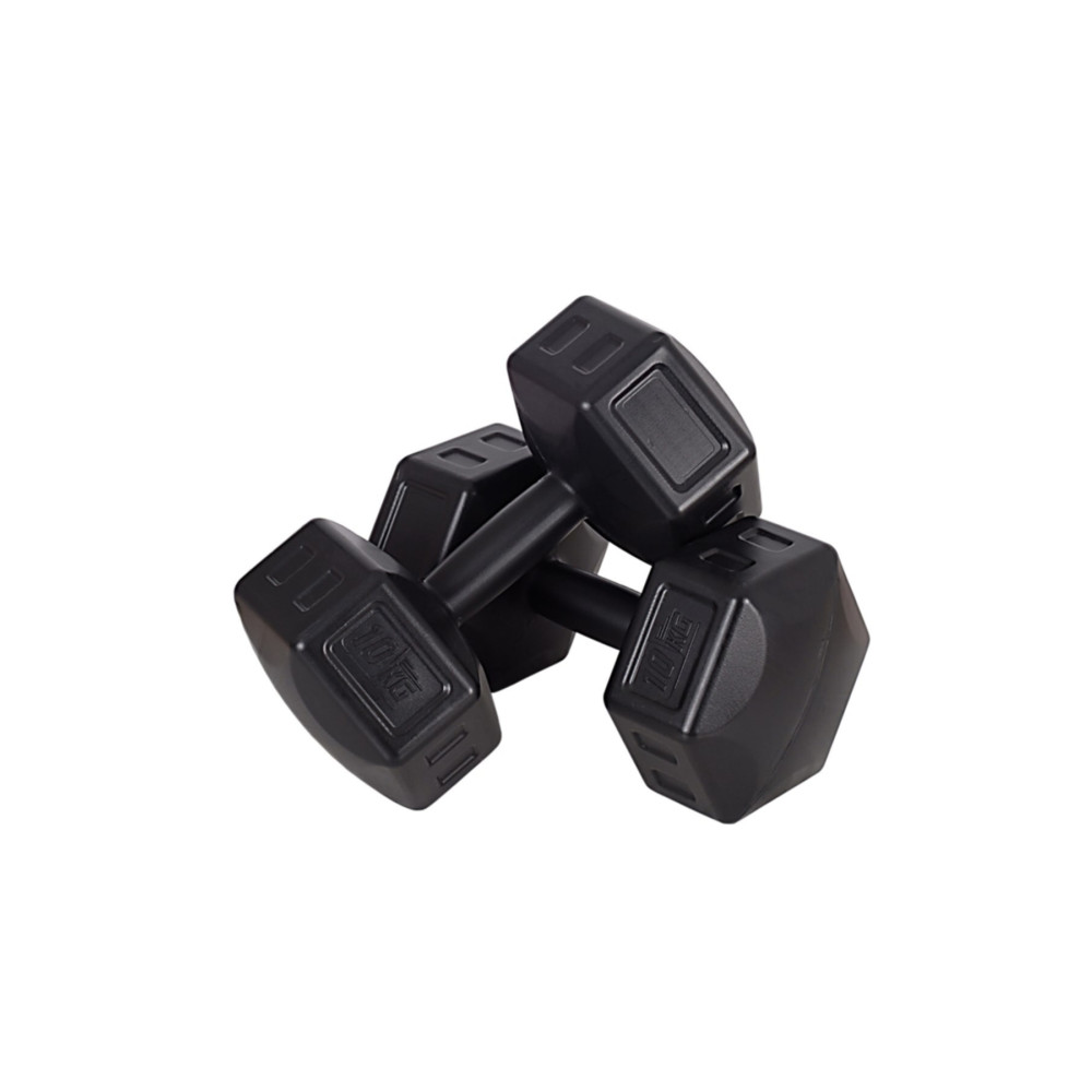 e-life 10 Kg Siyah Dambıl Seti 10 Kg X 2 Adet Toplam 20 Kg Ağırlık Seti Dambıllar & El / Ayak Ağırlıkları Fiyatı
