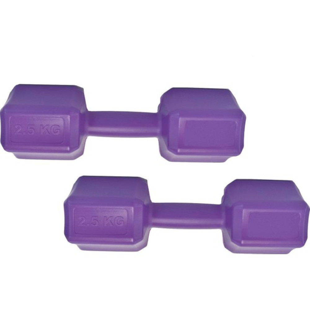 E-Life 2.5 kg Mor Dambıl Seti 2.5 kg x 2 Adet Toplam 5 kg Ağırlık Seti Dambıllar & El / Ayak Ağırlıkları Fiyatı