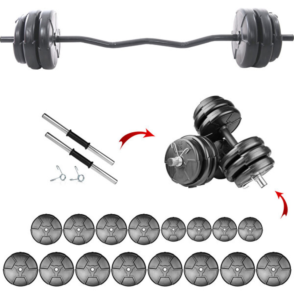 E-Life Training 59 kg Dambıl Seti & Halter Ağırlık Seti Dambıllar & El / Ayak Ağırlıkları Fiyatı