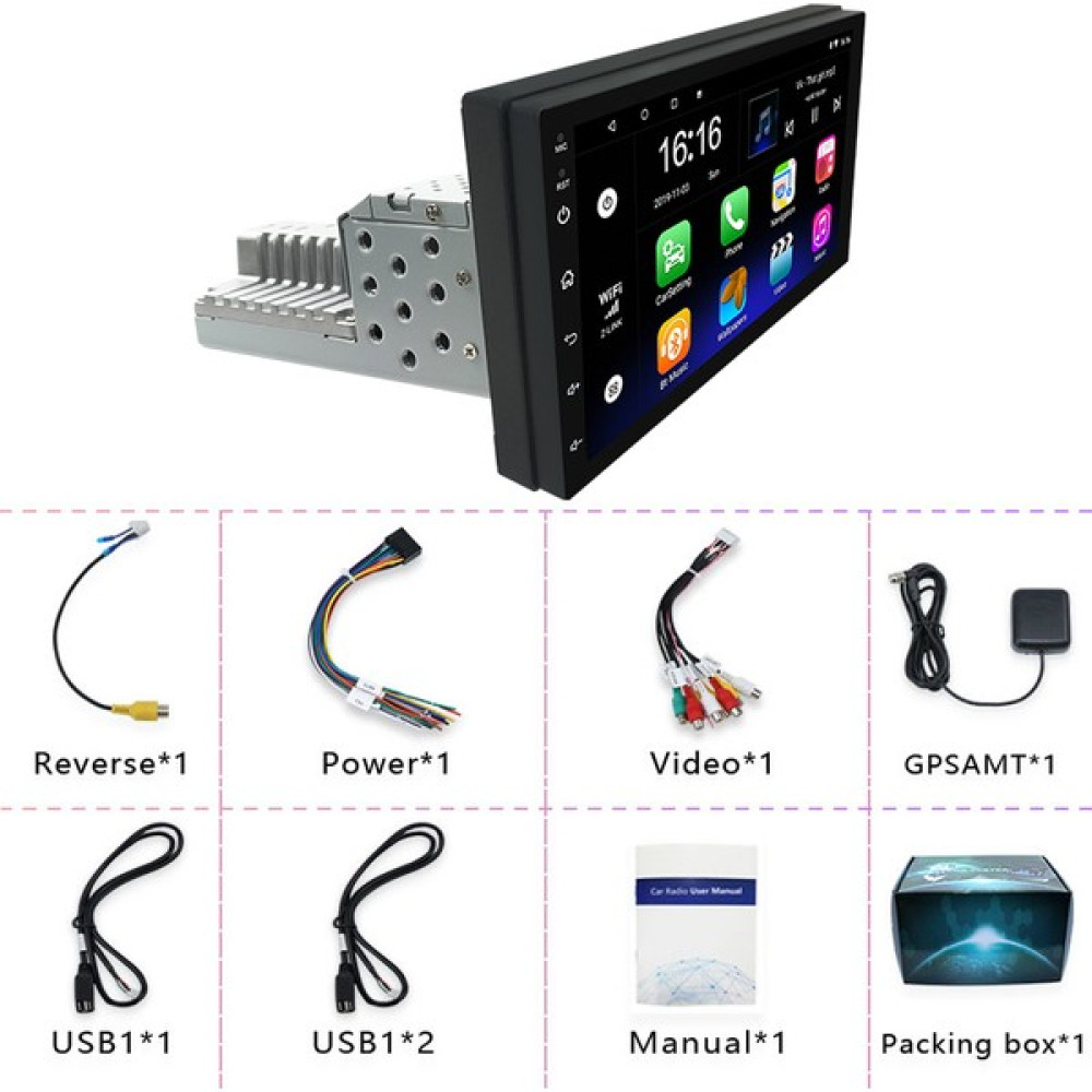 E-Shop 33 9 Inç Universal Android 13 / 2+32GB / Carplay 1din Double Ekran Tofaş V.s. Uyumlu Slim Ince Kasa Oto Görüntü Sistemleri Fiyatı