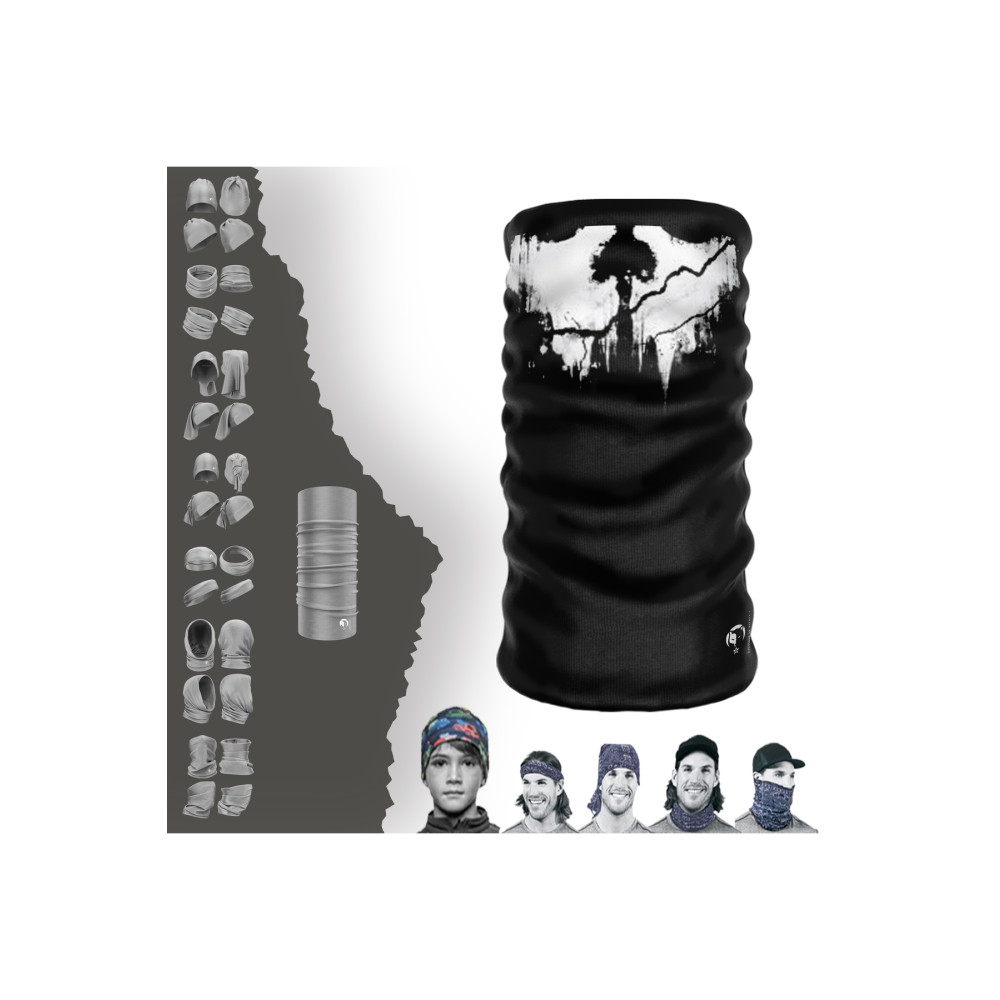 e-Taktik Call Of Duty Ghost Kuru Kafa/skull Desenli Özel Harekat Boyunluk Buff Baf Maske Bere Toka Atkı & Boyunluk Fiyatı