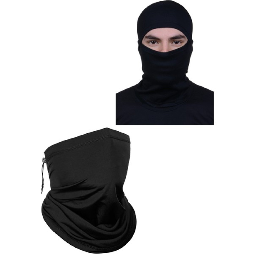 E-Taktik Siyah Kar Maskesi İpli Boyunluk Termal Bere Seti Bandana (Outdoor) Fiyatı