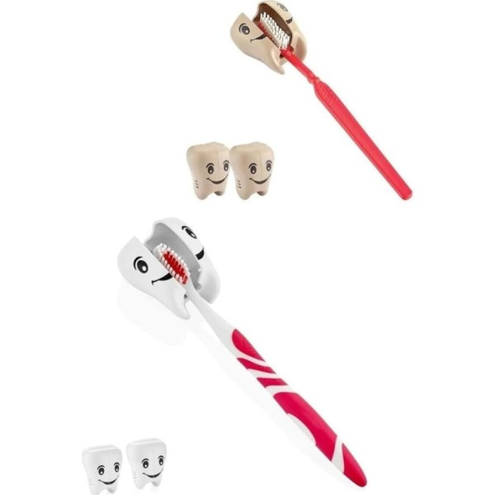 E-Trendy Shop 2 Li Bas-Çek Diş Fırçası Tutucu Diş Fırçaları Fiyatı