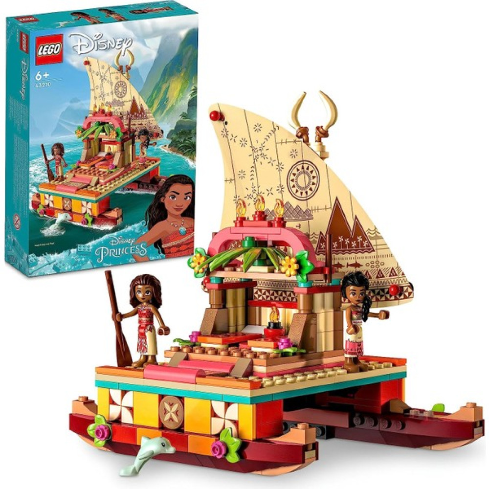 E-Trendy Shop | Disney Moana Nın Yol Bulma Teknesi 43210-6 Yaş ve Üzeri Çocuklar Için Hayal Gücünü Geliştiren Yaratıcı Oyuncak Yapım S (321 Parça) Oto Boyaları Fiyatı