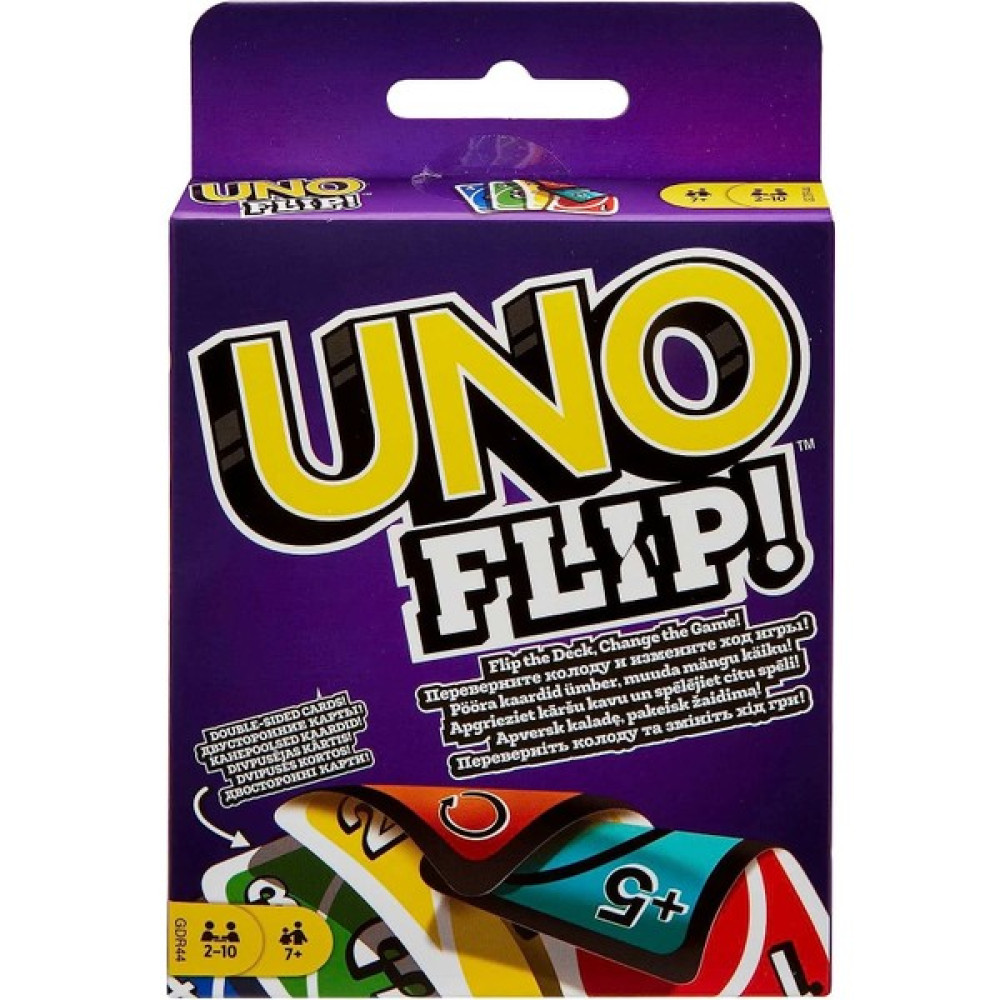 E-Trendy Shop Uno Flip, Klasik Uno'nun Yeni Versiyonu, Mattel Games GLH50 Oyun Takımları Fiyatı