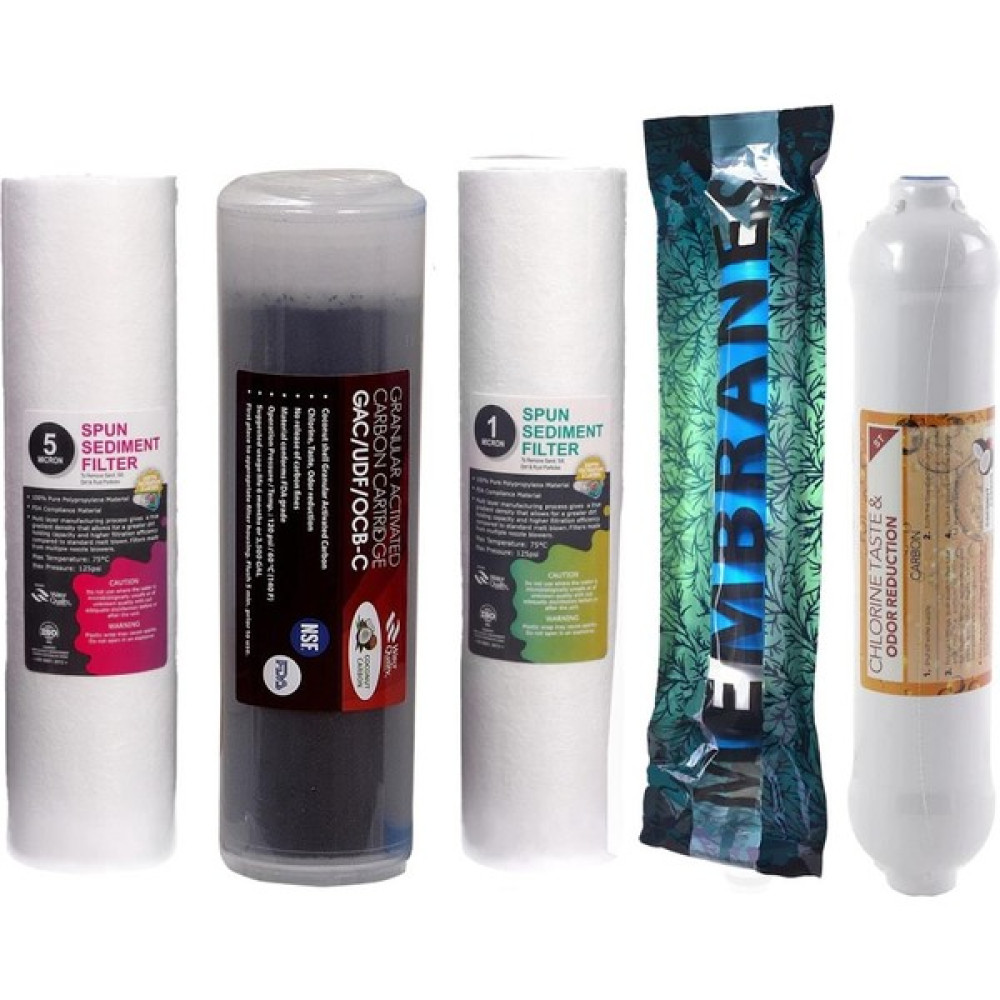E-Water Su Arıtma Cihazı Filtresi 5'li Filtre Seti Full Ekonomik Set Bahçe Makinesi Fiyatı