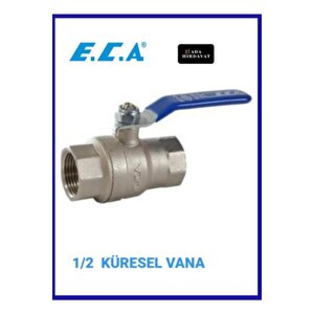 E1yapımarket Eca Küresel Vana 1/2 Bataryalar & Musluklar Fiyatı