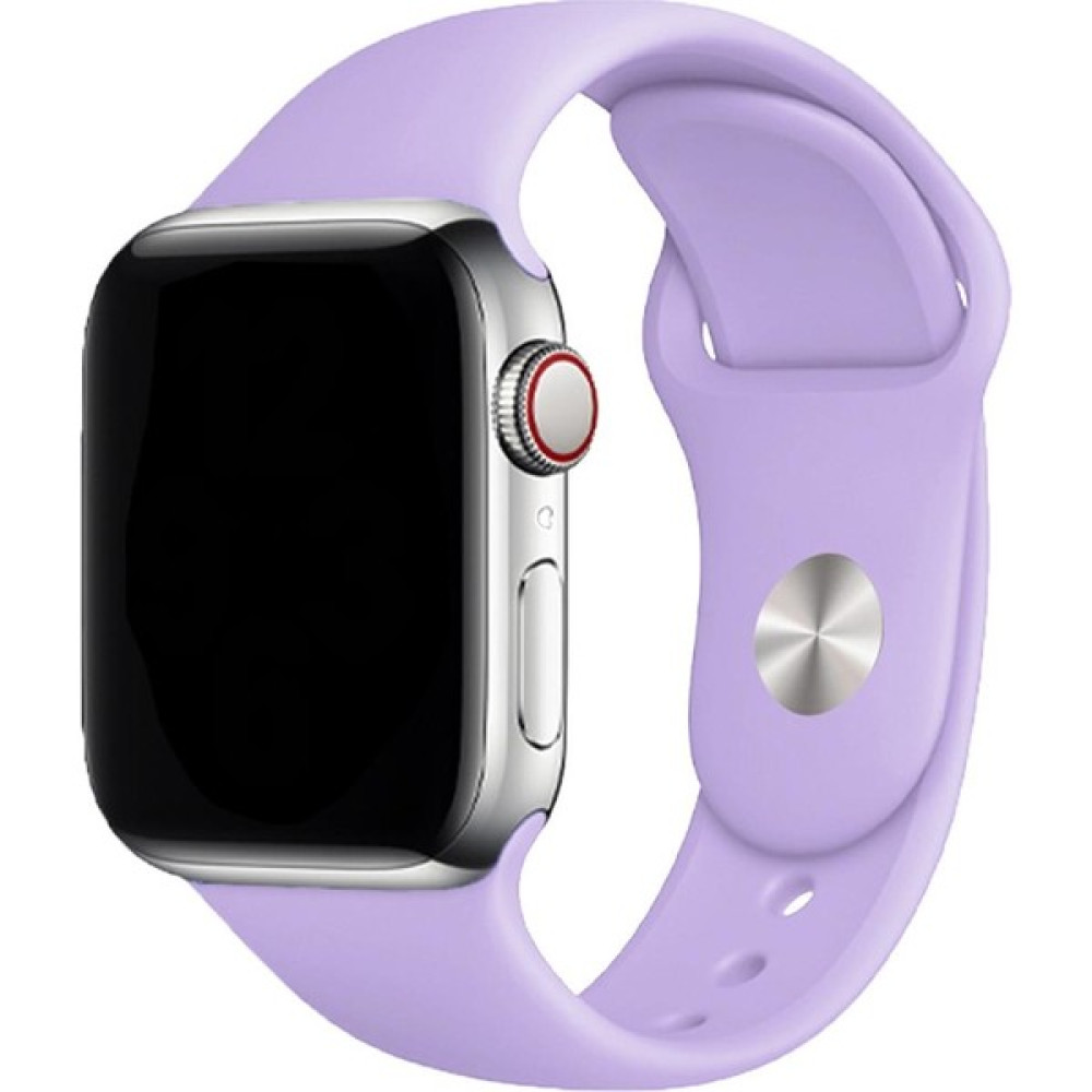 E2M Classic Apple Watch Silikon Kordon 42-44-45-49 mm Eflatun - Eflatun - Beyaz Giyilebilir Teknoloji Aksesuarları Fiyatı