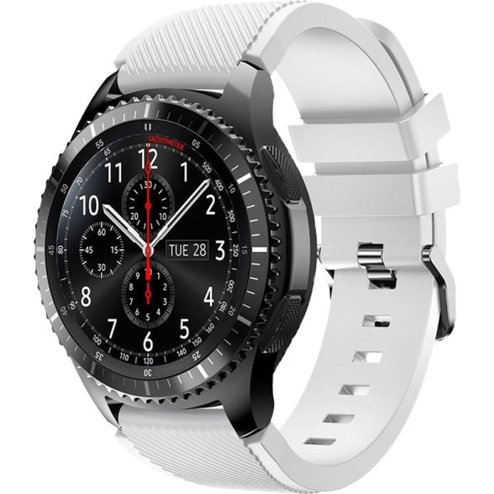 E2M Samsung Watch 22MM Krd-12 Frontıer Silikon Bey - Beyaz Giyilebilir Teknoloji Aksesuarları Fiyatı