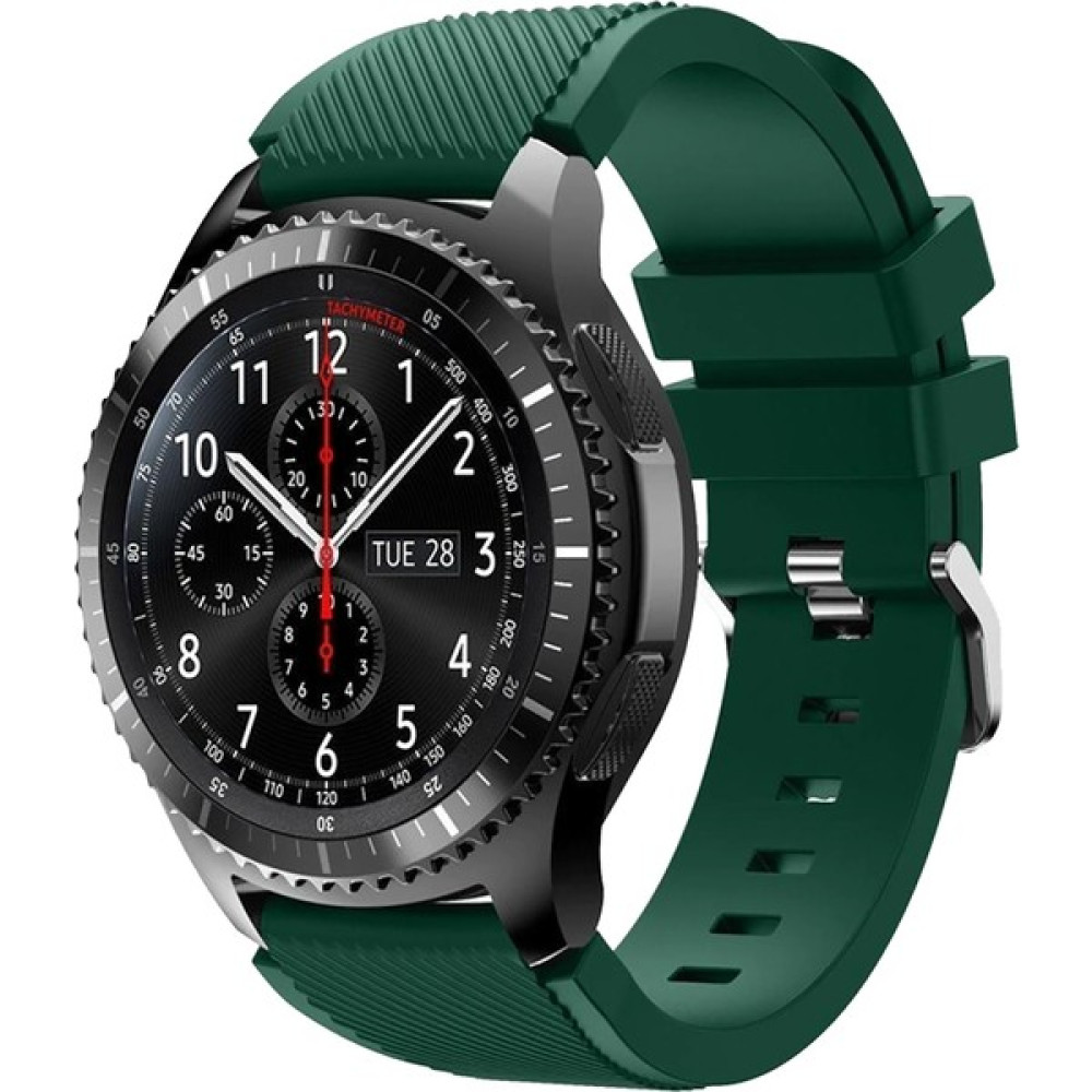 E2M Samsung Watch 22MM Krd-12 Frontıer Silikon Koyu Yeşil Kordon Giyilebilir Teknoloji Aksesuarları Fiyatı