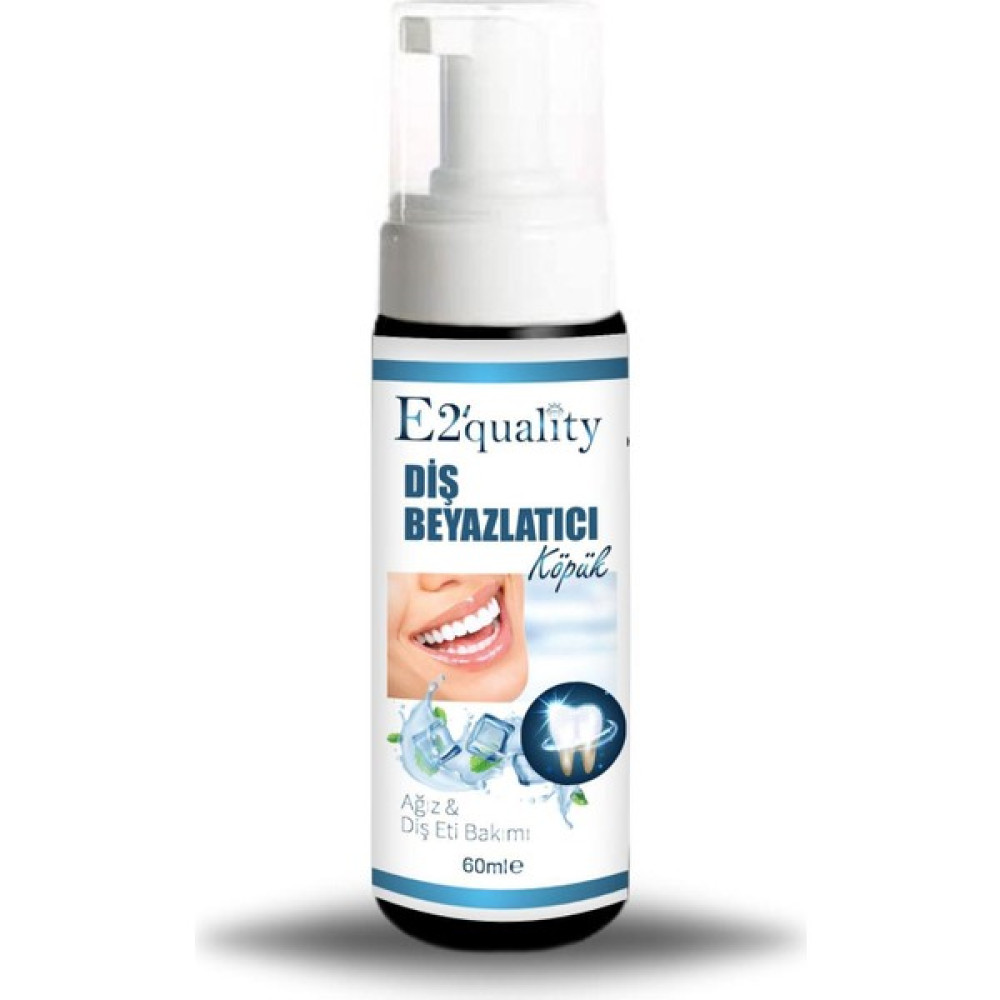 E2'quality Beyazlatıcı Ağız Hijyeni Ferahlatıcı Köpük Diş Macunu 60 ml Diş Macunları Fiyatı