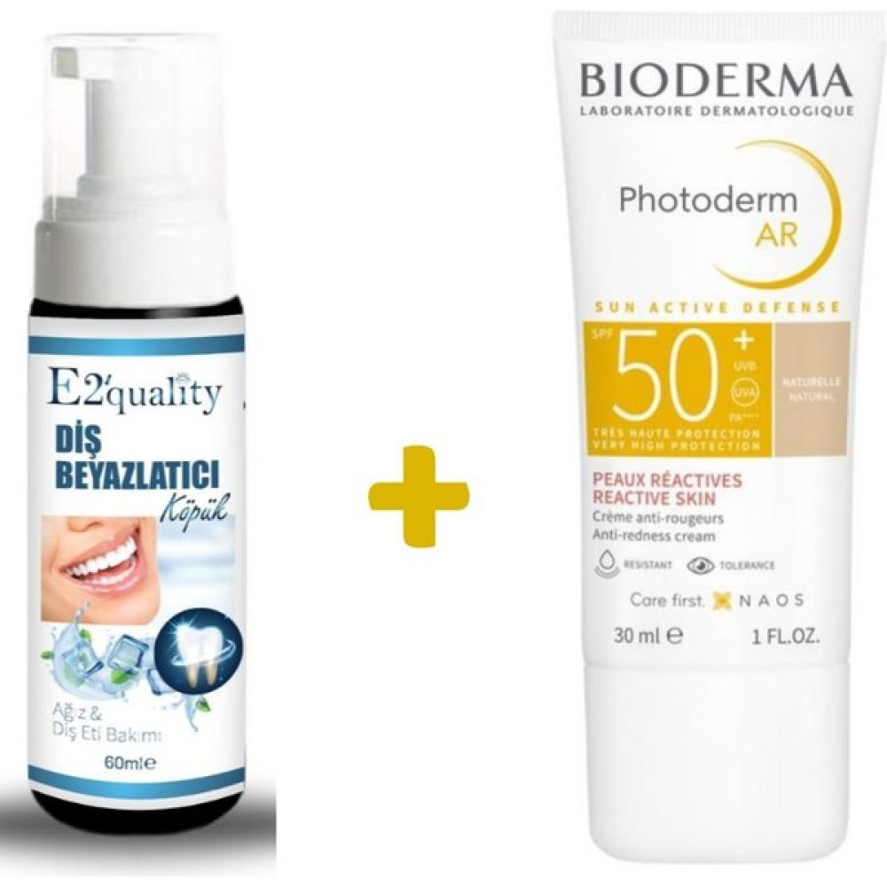 E2'Quality Diş Köpük + Bioderma Photoderm Ar Spf50+ 30 Ml - Renkli Oto Boyaları Fiyatı