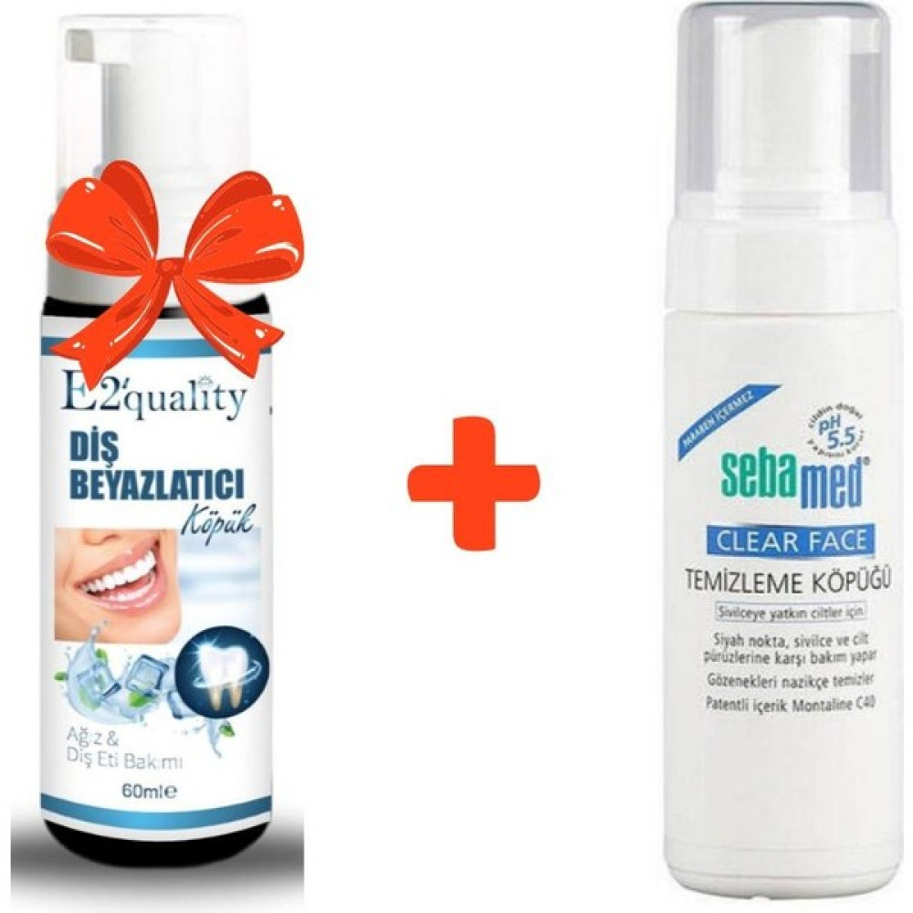 E2'Quality Diş Köpük + Sebamed Clear Face Temizleme Köpüğü 150 Ml Oto Boyaları Fiyatı