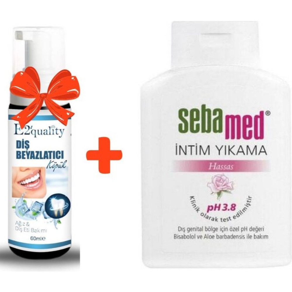 E2'Quality Diş Köpük + Sebamed Intime Likid 200 Ml Genital Bölge Temizleme Jeli Oto Boyaları Fiyatı