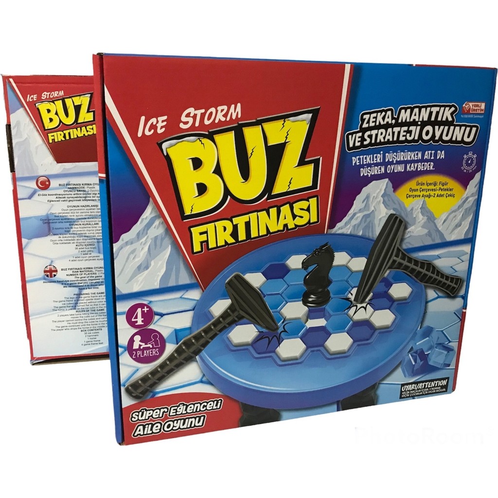 EA Buz Fırtınası Strateji Oyunu 2 Oyuncu İçin Eğlenceli Buz Küpü Temalı 3+ Yaş Diğer Fiyatı