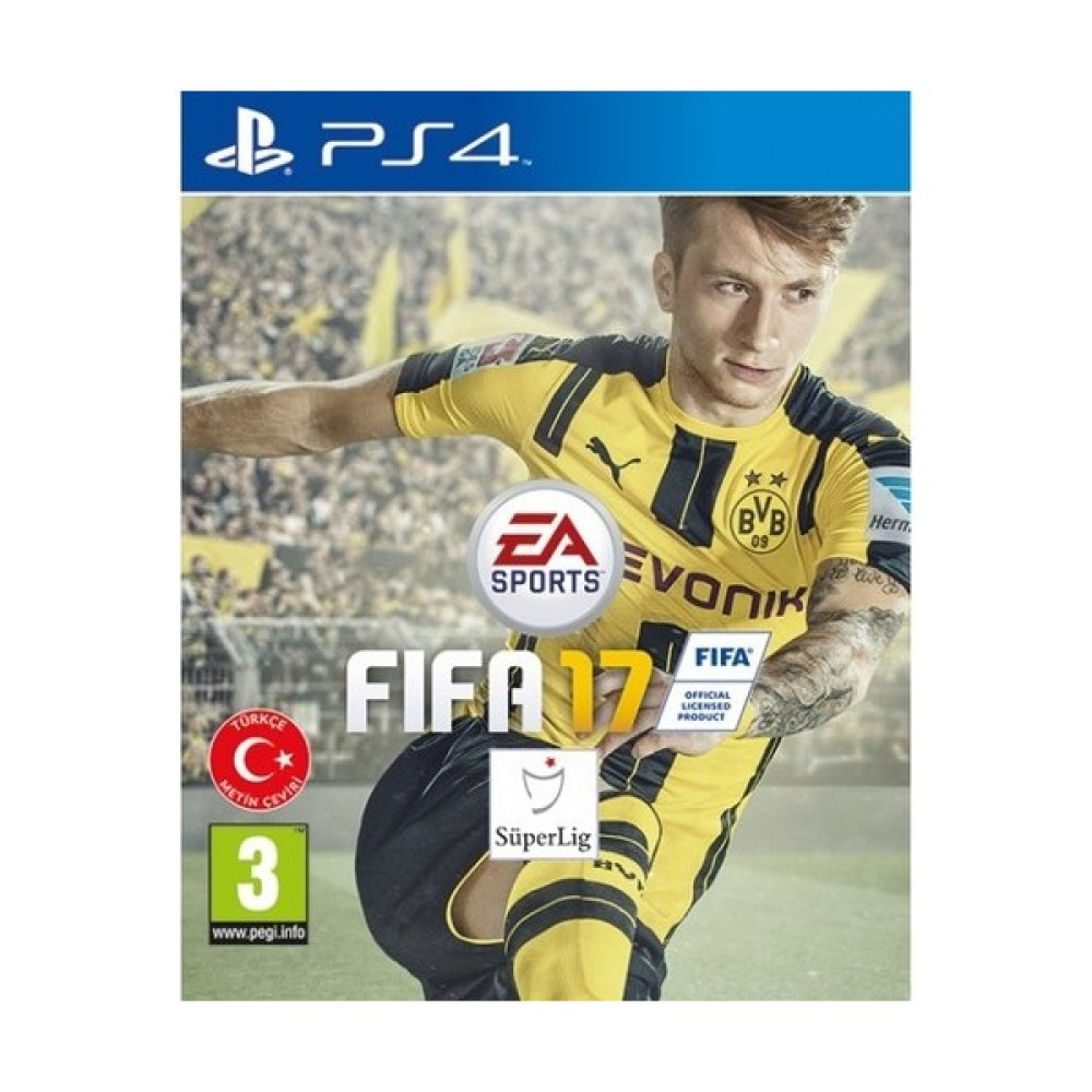 EA Fifa 17 Türkçe Menü Ps4 Oyun PlayStation 4 PS4 Oyunları Fiyatı
