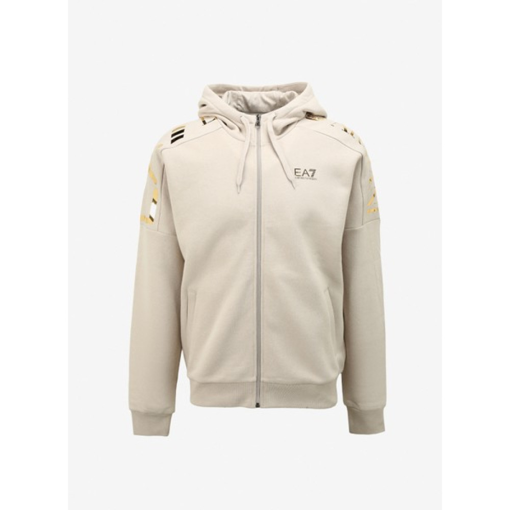 Ea7 Kapüşon Yaka Açık Gri Erkek Sweatshirt 6RPM24PJHLZ1716 Erkek Sweatshirt Fiyatı