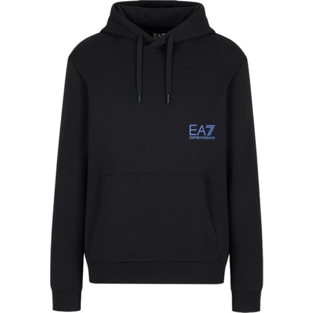 Ea7 Kapüşon Yaka Siyah Erkek Sweatshırt 6RPM10PJRJZ0200 Erkek Sweatshirt Fiyatı