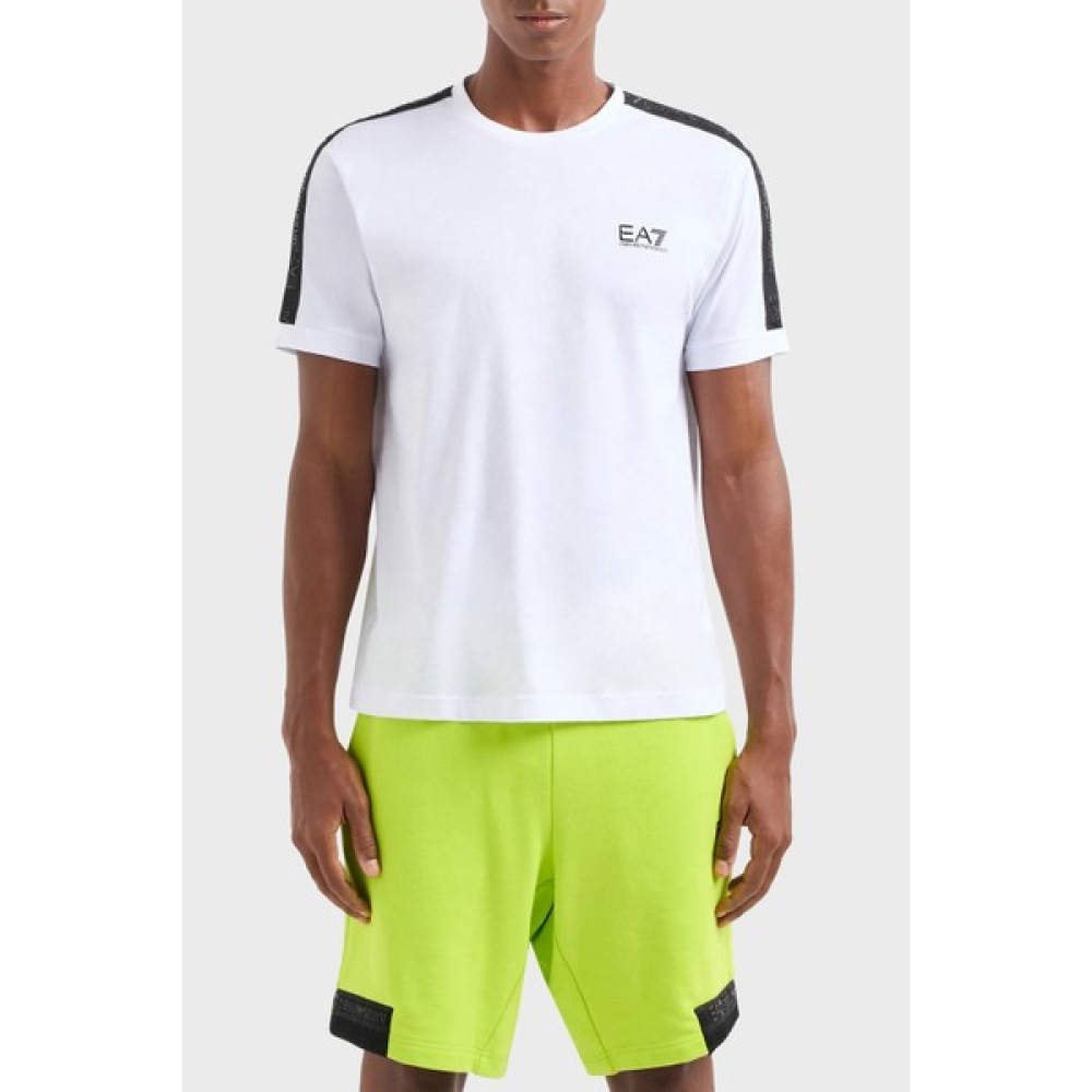 Ea7 Pamuklu Regular Fit Bisiklet Yaka T Shirt Erkek T Shirt 3DPT35 PJ02Z 1100 Erkek T-shirt Fiyatı