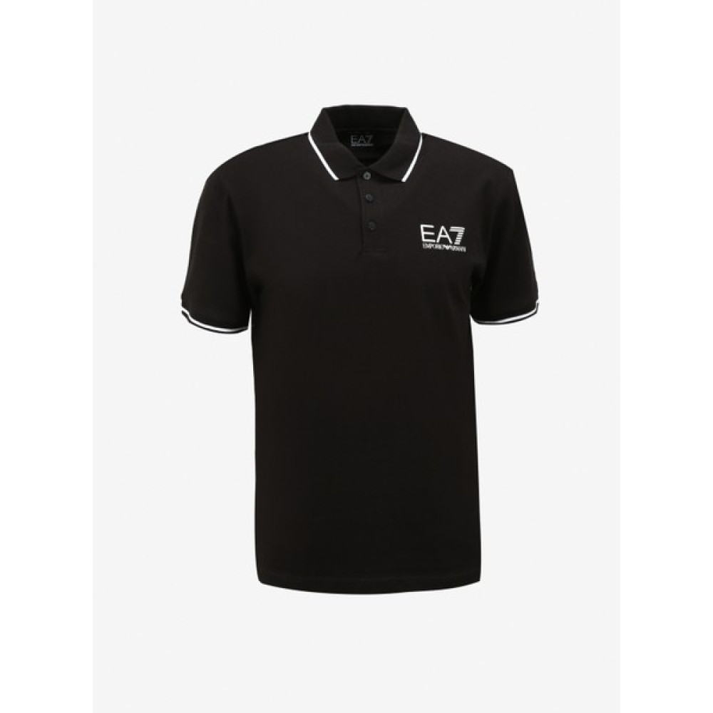 Ea7 Siyah Erkek Polo T-Shirt 6RPF01PJ7BZ1200 Erkek T-shirt Fiyatı