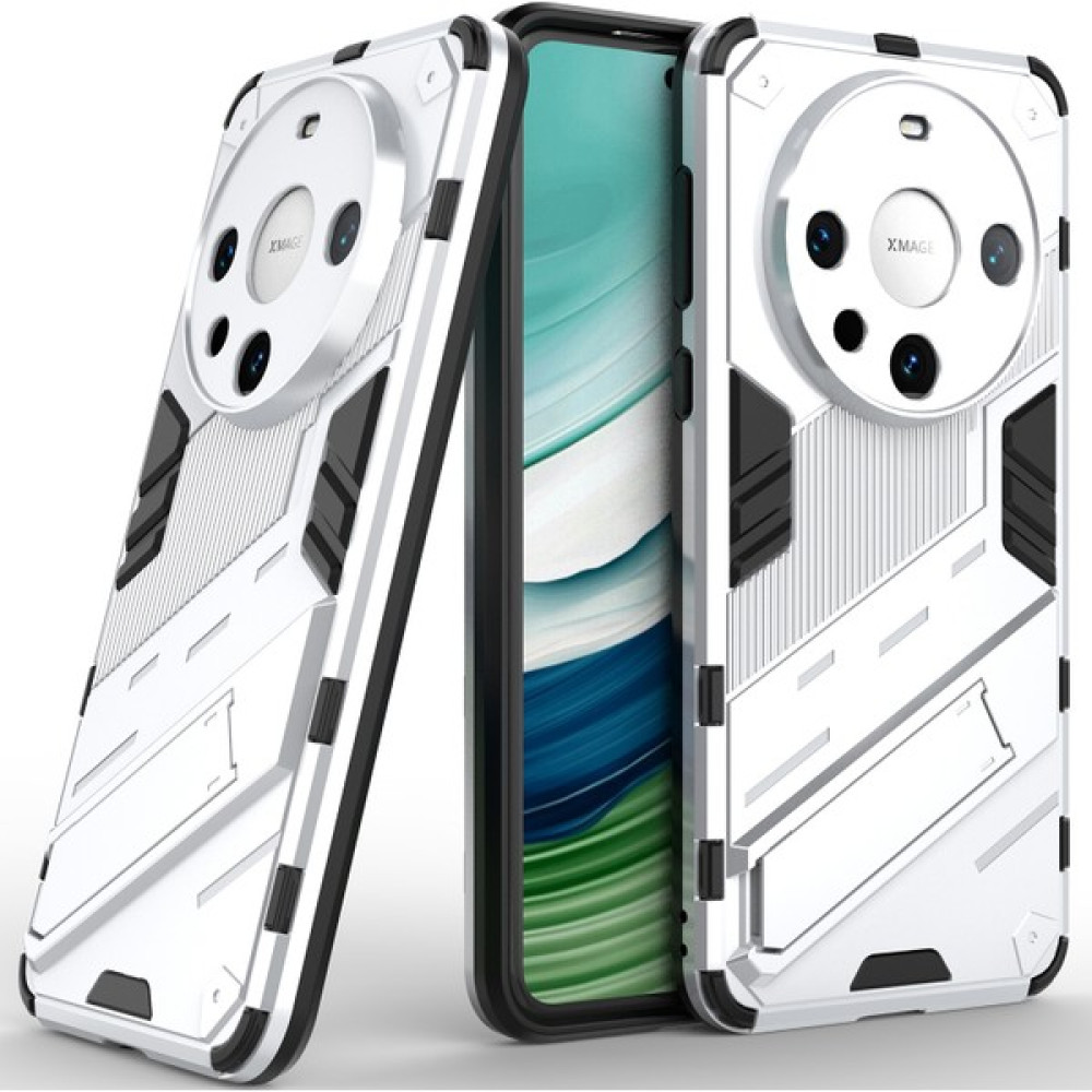 Eabhulie Huawei Mate 60 Pro/mate 60 Pro+ Için Sert Pc Tpu Hibrit Düşme Önleyici Stand Telefon Kılıfı - Beyaz (Yurt Dışından) - Mate 60 Pro Cep Telefonu Kılıfı Fiyatı