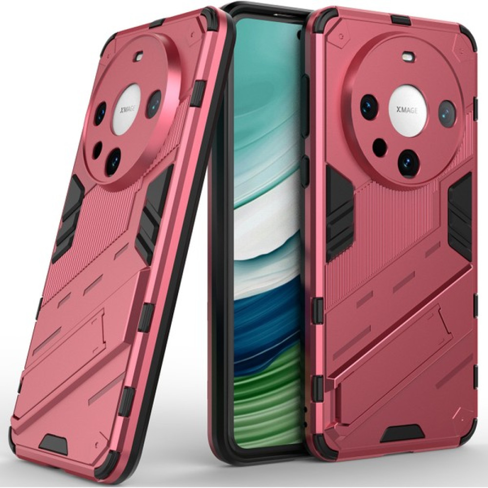 Eabhulie Huawei Mate 60 Pro/mate 60 Pro+ Için Sert Pc Tpu Hibrit Düşme Önleyici Stand Telefon Kılıfı - Sıcak Pembe (Yurt Dışından) - Mate 60 Pro Cep Telefonu Kılıfı Fiyatı