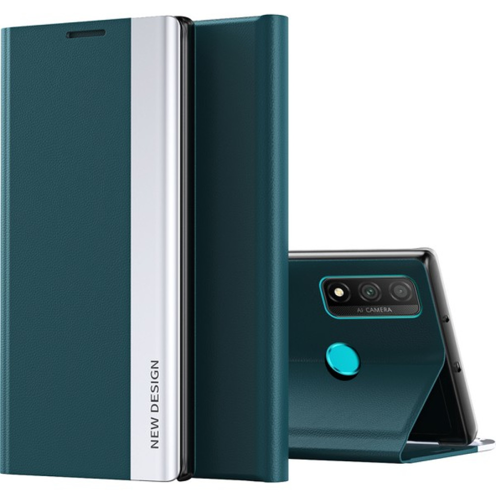 Eabhulie Huawei P Smart+ 2019 İçin İnce Flip Deri Manyetik Kılıf Kapaklı Yeşil (Yurt Dışından) Cep Telefonu Kılıfı Fiyatı