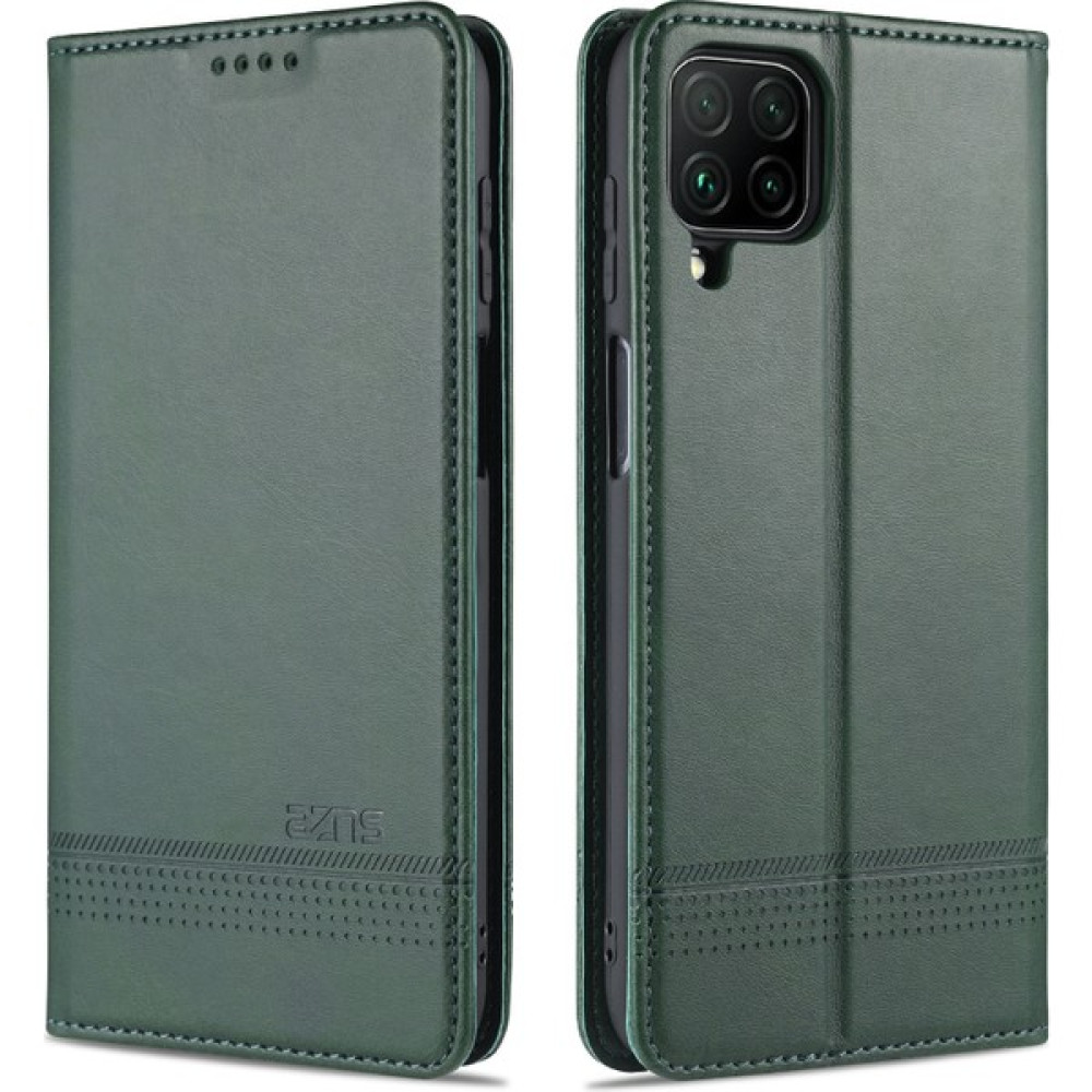 Eabhulie Samsung Galaxy A12 5g Için Flip Manyetik Tpu Standlı Kılıf (Yurt Dışından) - Yeşil Cep Telefonu Kılıfı Fiyatı