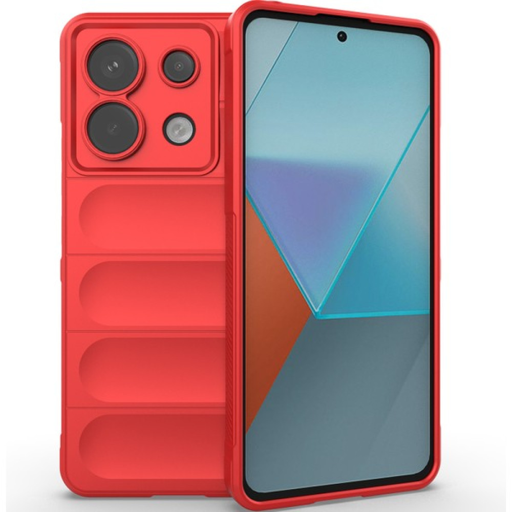 Eabhulie Xiaomi Redmi Note 13 Pro Için Yumuşak Tpu Kaymaz Telefon Kılıfı - Kırmızı (Yurt Dışından) Cep Telefonu Kılıfı Fiyatı