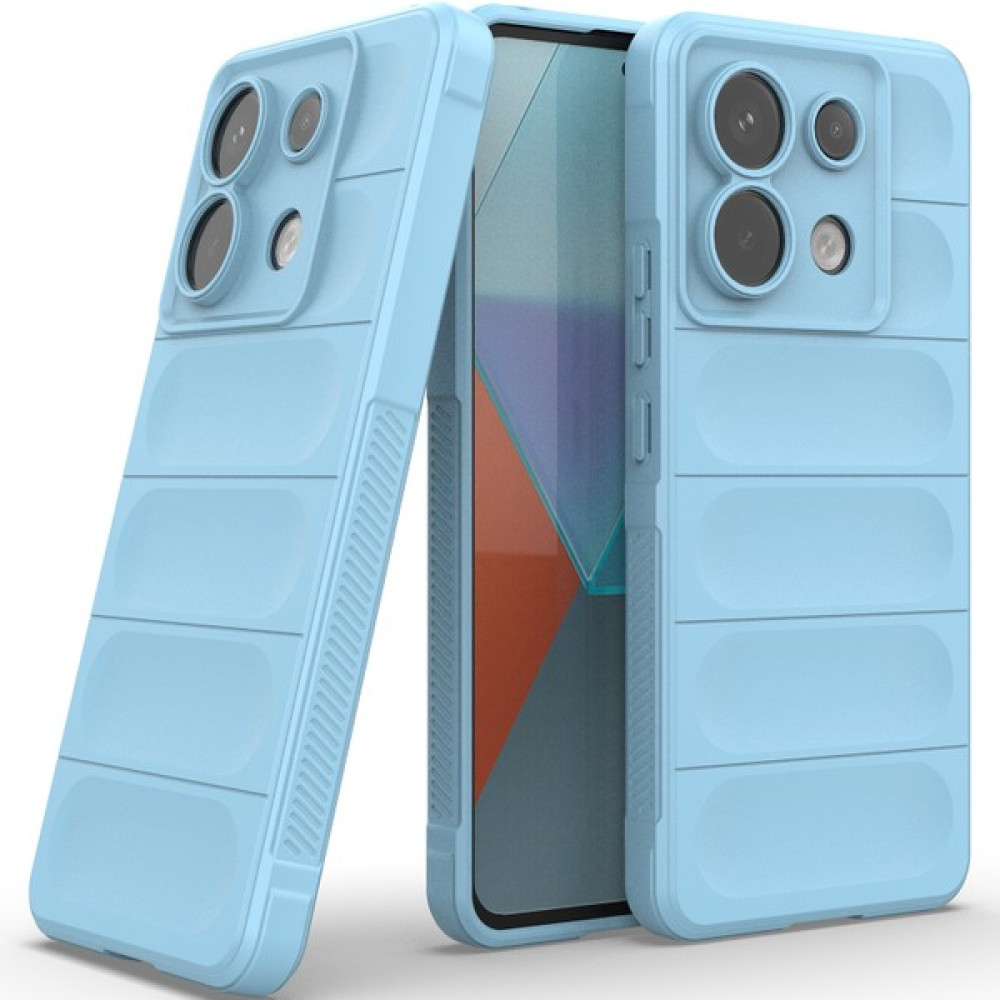 Eabhulie Xiaomi Redmi Note 13 Pro Için Yumuşak Tpu Kaymaz Telefon Kılıfı - Mavi (Yurt Dışından) Cep Telefonu Kılıfı Fiyatı