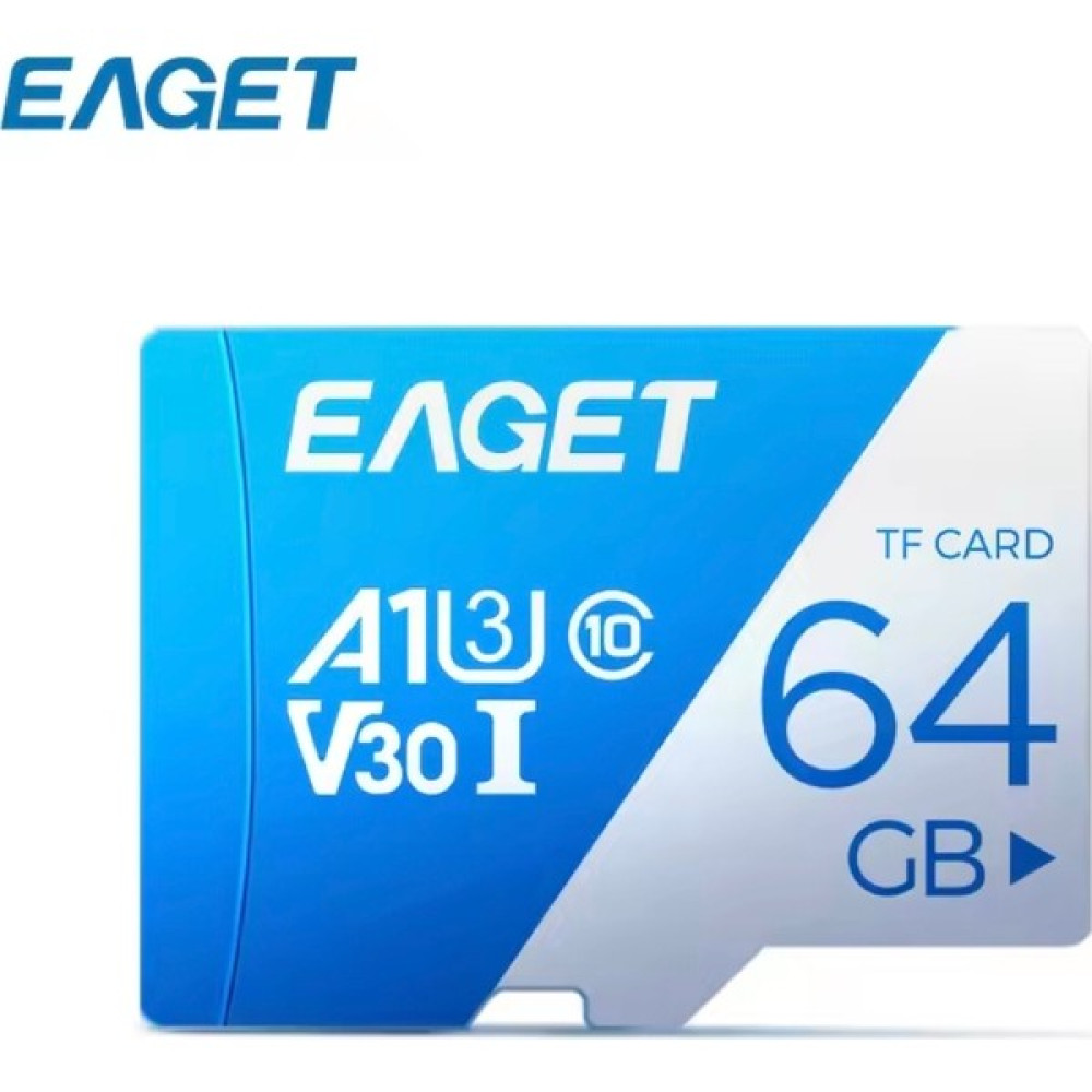 Eaget 64Gb.Micro Sd Hafıza Kartı Clas 10 UHD 4K Uv3 V30 A1 Ultra Performans Hafıza Kartı Orjinal - 64Gb Oto Boyaları Fiyatı