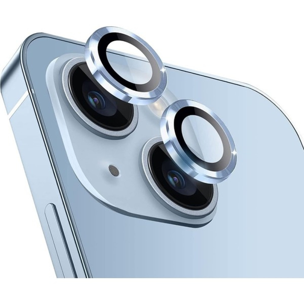 Eaksesuarnet iPhone 14 Uyumlu Kamera Koruyucu Cam Lens Mercek Koruyucu - Mavi Cep Telefonu Ekran Koruyucusu Fiyatı