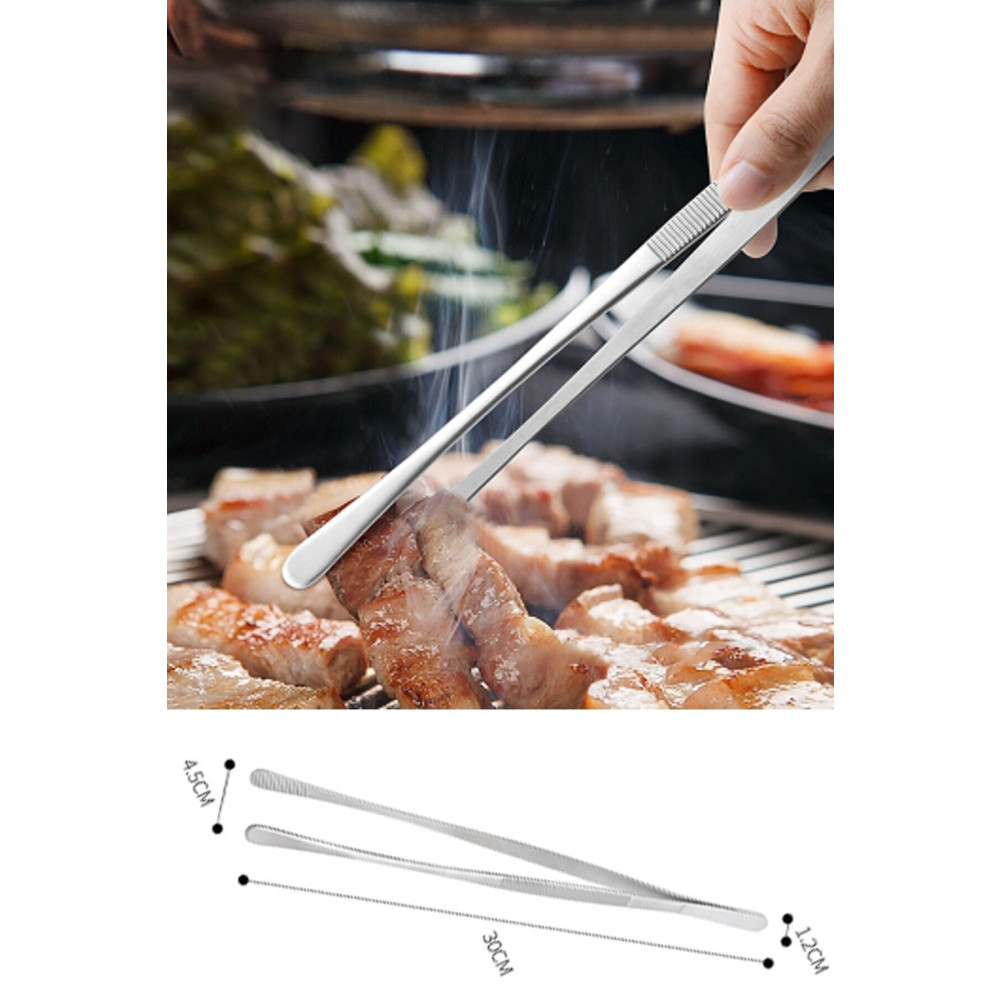 EARABUL Barbekü Maşa Cımbızı - Et Kızartma Maşası - Profesyonel Masterchef Cımbız Maşa Mutfak Gereçleri Fiyatı