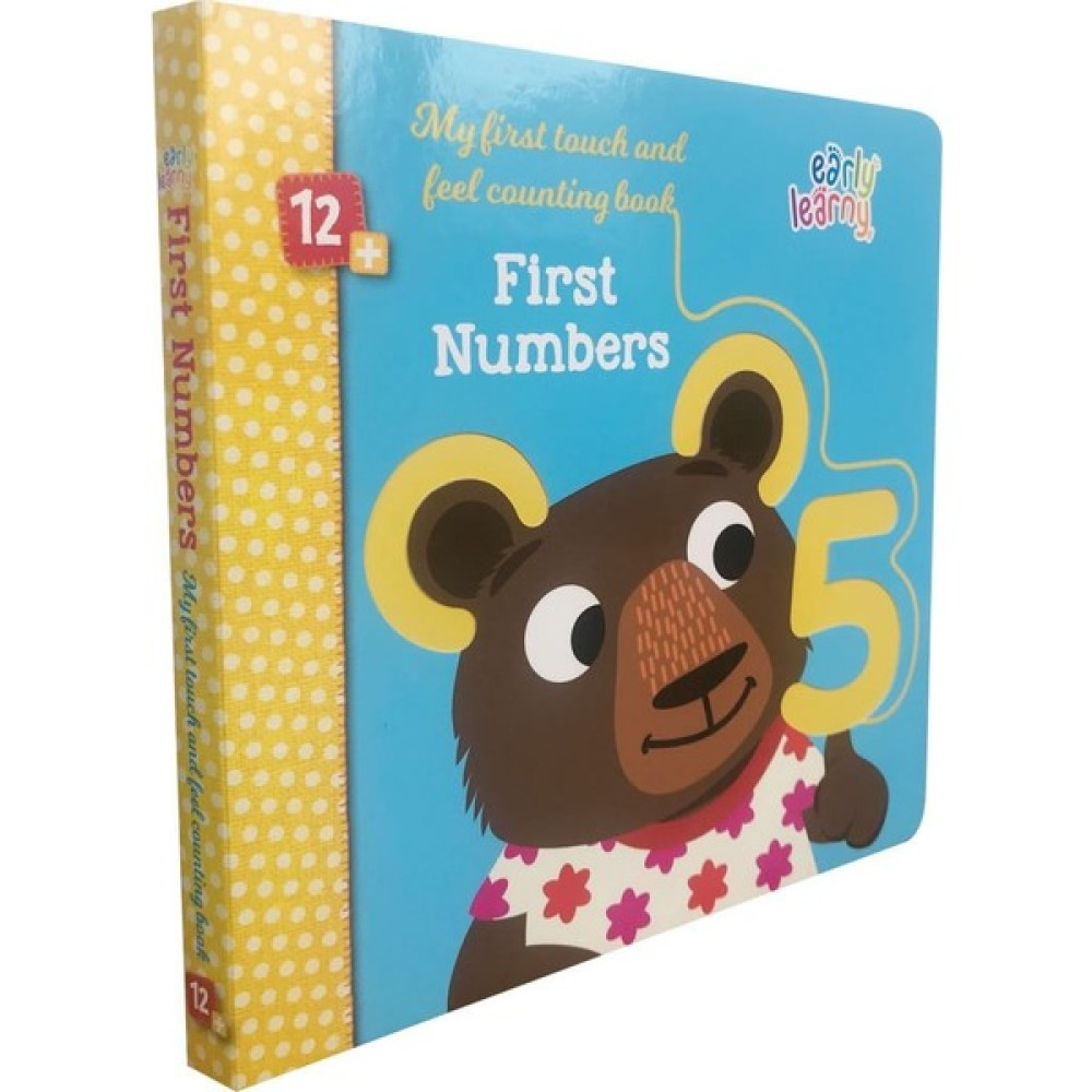 EarlyLearny First Numbers - My First Touch And Feel Counting Book Okul Öncesi Eğitici & Öğretici Kitaplar Fiyatı